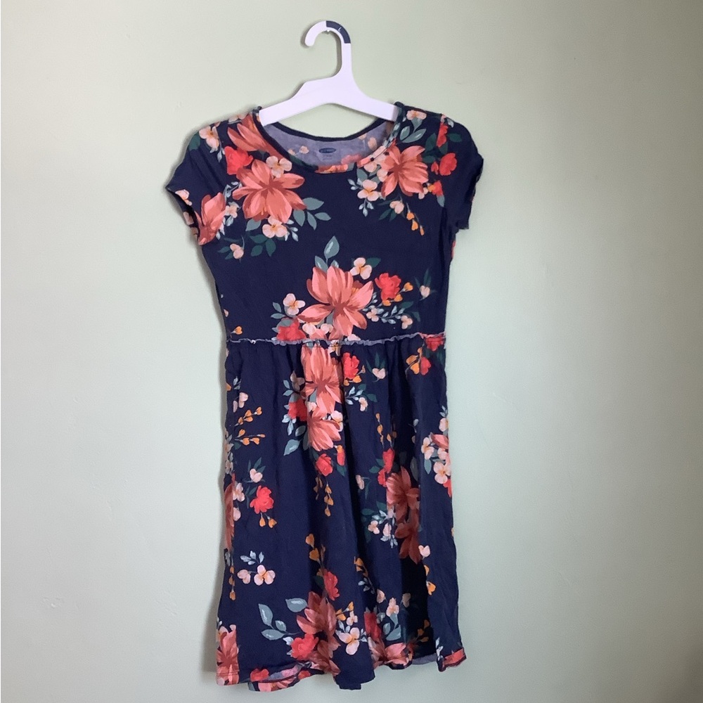 Girls Floral Old Navy Dress